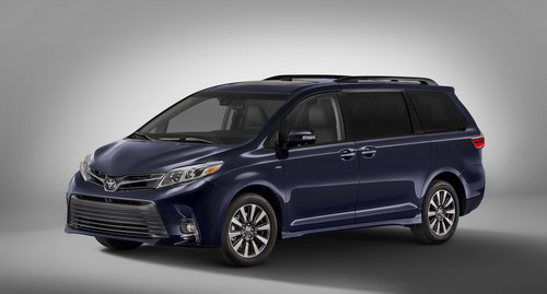 Diện mạo mới của Toyota Sienna 2018 Diện mạo mới của Toyota Sienna 2018